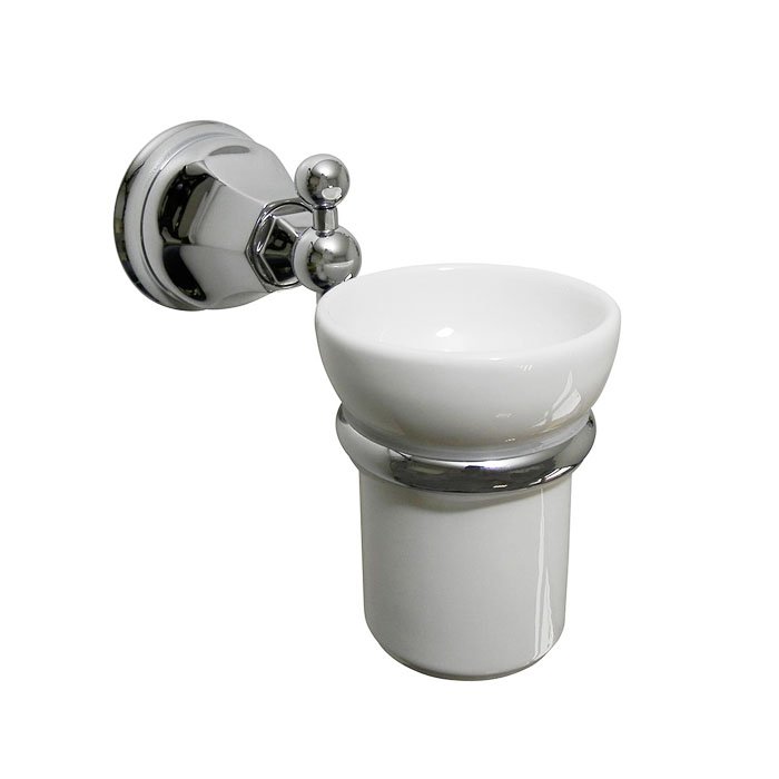 Nicolazzi Teide Стакан подвесной, керамический, цвет: хром 1488CR05