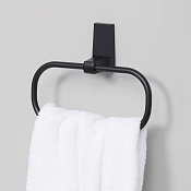 Wasserkraft Abens Держатель полотенец, цвет: черный матовый K-3260