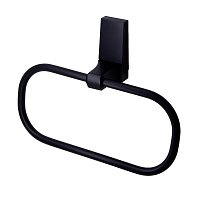 Wasserkraft Abens Держатель полотенец, цвет: черный матовый K-3260