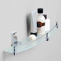 Wasserkraft Lopau Полка стеклянная с бортиком K-6044