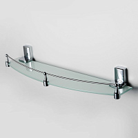Wasserkraft Leine Полка стеклянная с бортиком K-5044