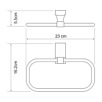 Wasserkraft Leine Держатель полотенец K-5060W