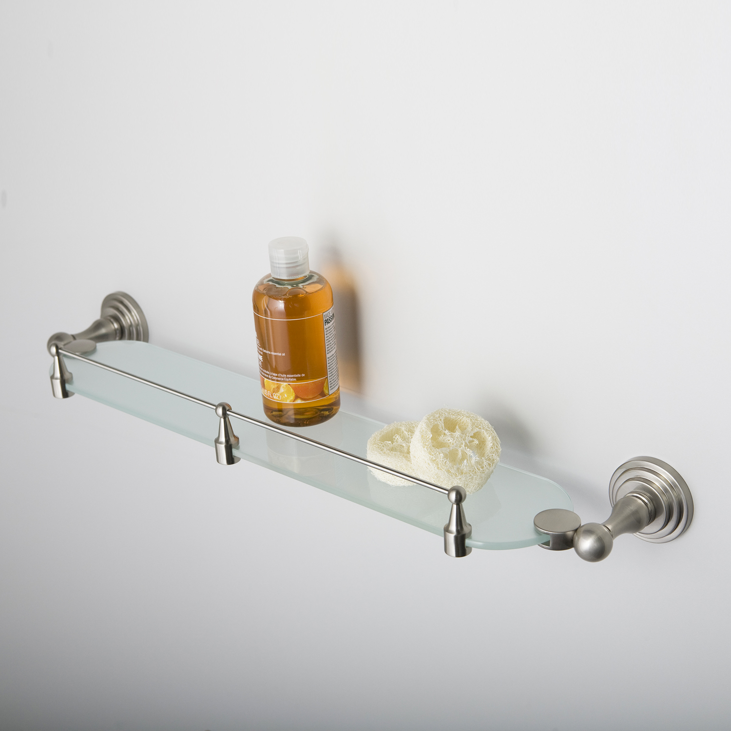 Wasserkraft Ammer Полка стеклянная с бортиком K-7044