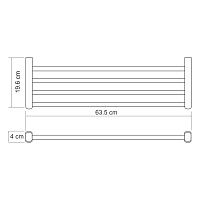 Wasserkraft Berkel Полка для полотенец K-6811