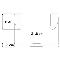 Wasserkraft Berkel Держатель полотенец K-6832