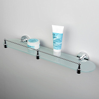 Wasserkraft Isen Полка стеклянная с бортиком K-4044