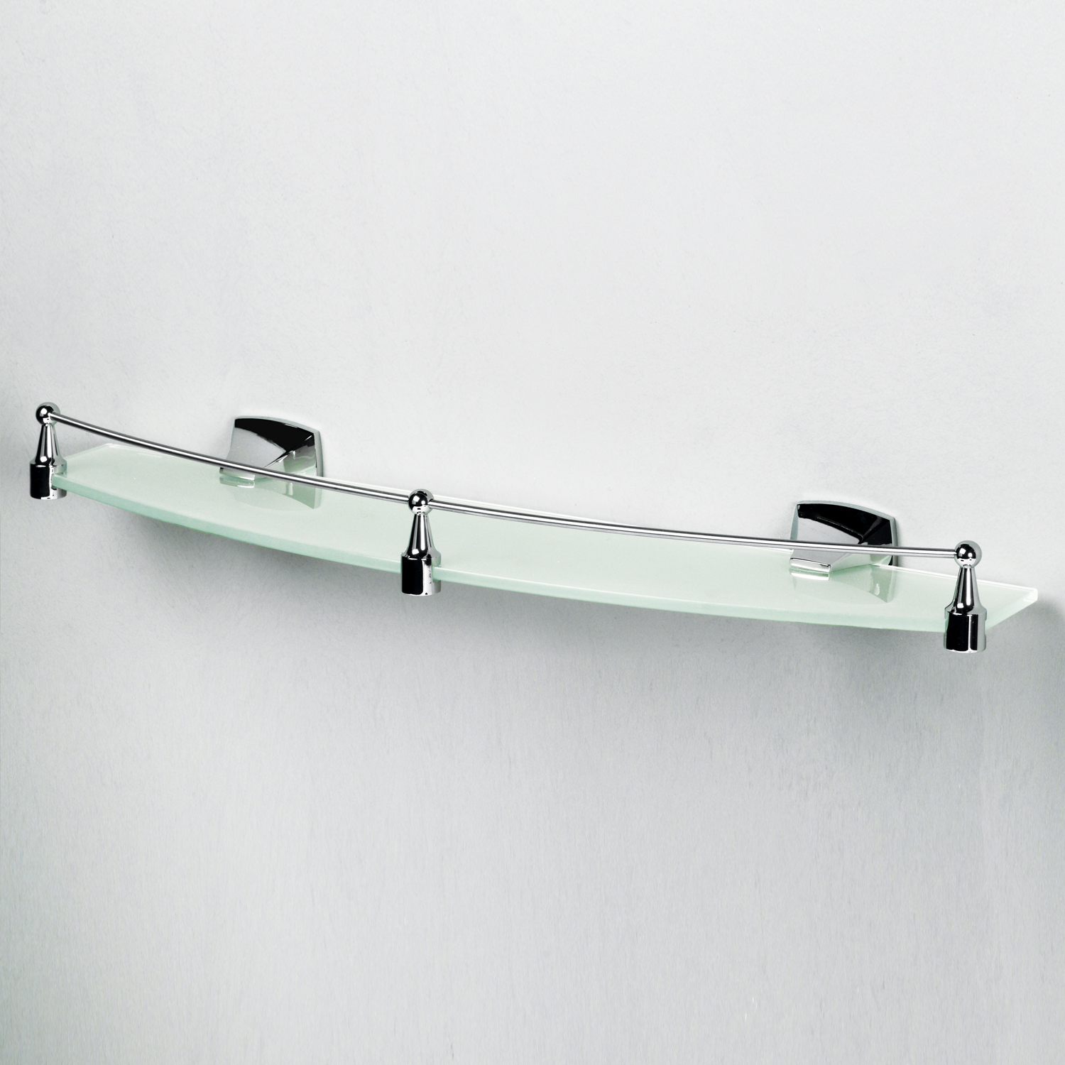 Wasserkraft Wern Полка стеклянная с бортиком K-2544