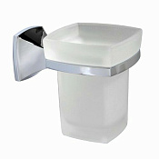 Wasserkraft Wern Стакан с держателем, стеклянный матовый, цвет: хром K-2528