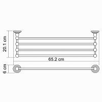 Wasserkraft Isar Полка для полотенец K-7311