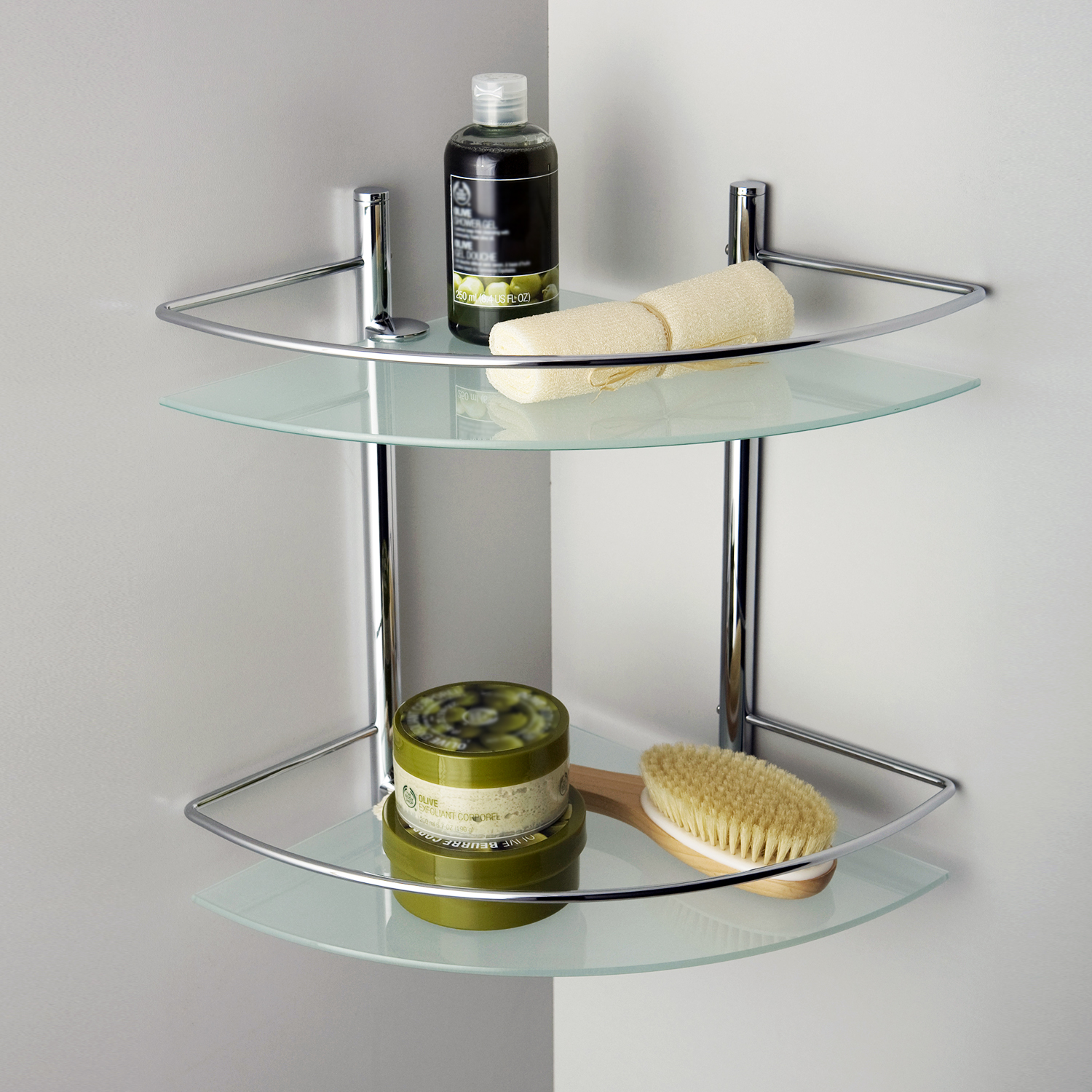 Wasserkraft Полка стеклянная двойная K-3122