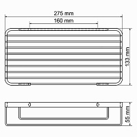 Wasserkraft Полка металлическая K-722