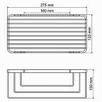 Wasserkraft Exter Полка металлическая K-744