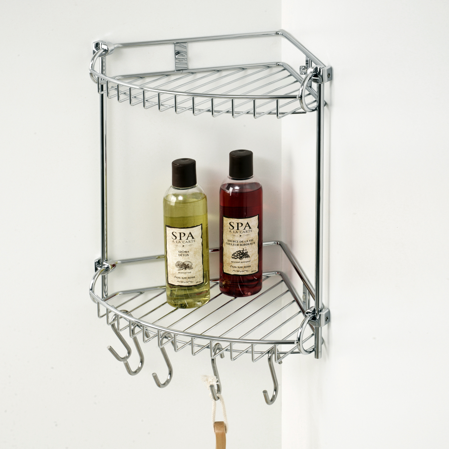 Wasserkraft Полка металлическая двойная K-1222