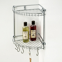 Wasserkraft Полка металлическая двойная K-1222