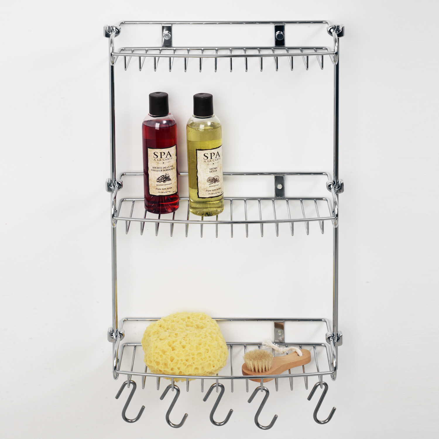 Wasserkraft Полка металлическая тройная K-1433