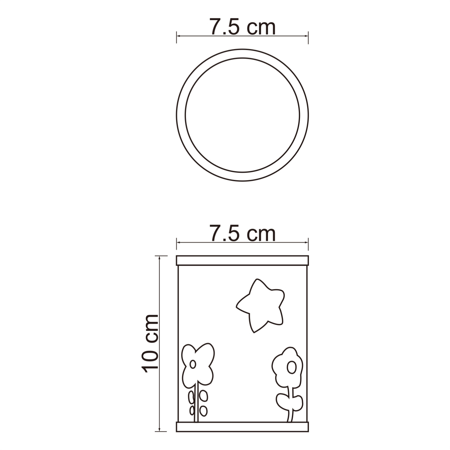 Wasserkraft K-3400 Стакан для зубных щеток настольный, композитный, цвет: синий K-3428