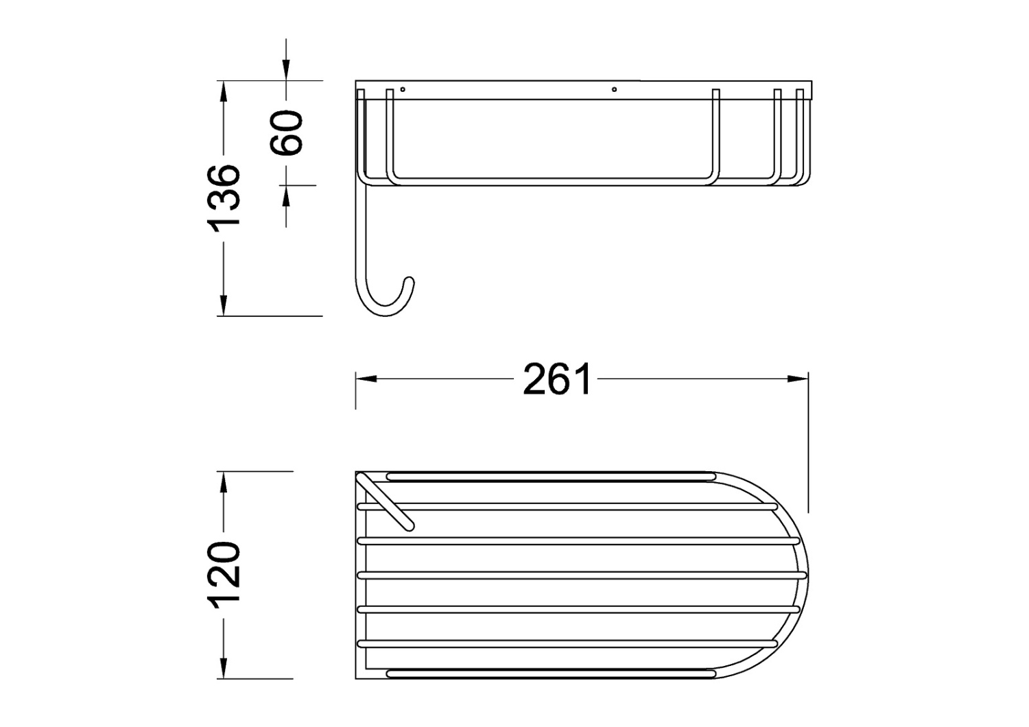 Timo Nelson Полка для ванной комнаты, цвет: хром 150080/00