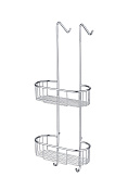 Timo Nelson Полка двойная для ванной комнаты, цвет: хром 150084/00