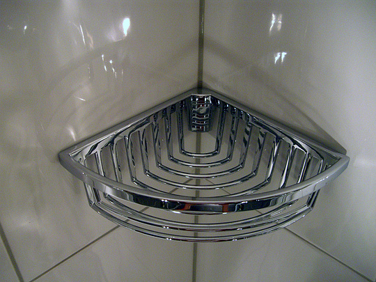 Keuco Universal Полка корзинка, угловая 26x18x7,2h см, цвет: хром 24944 010100