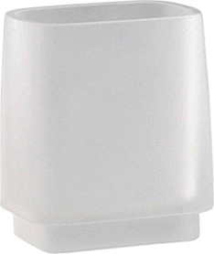 Colombo Design Time Стакан настольный, матовое стекло, цвет: white W4241-VAN