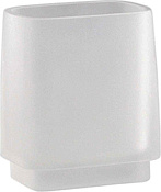 Colombo Design Time Стакан настольный, матовое стекло, цвет: white W4241-VAN