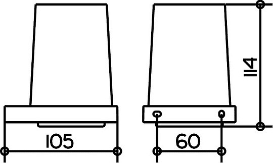 Keuco Edition 11 Держатель стакана, подвесной, в комплекте со стаканом цвет: хром 11150 019000