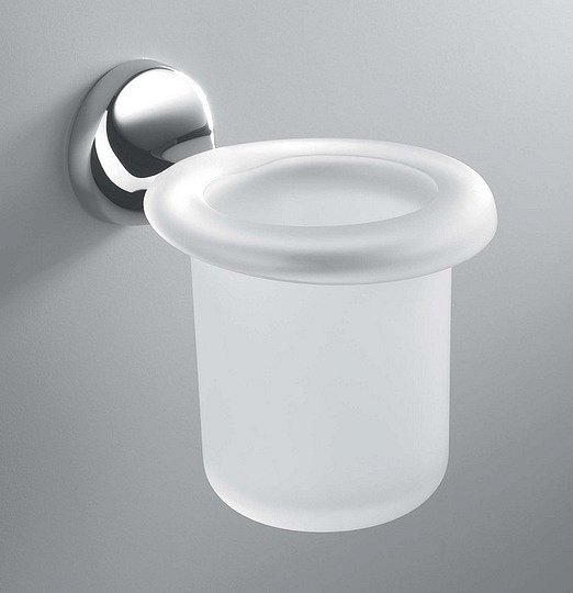 Colombo Design Melo Стакан подвесной, матовое стекло, латунь, цвет: chrome B1202.CR-VAN