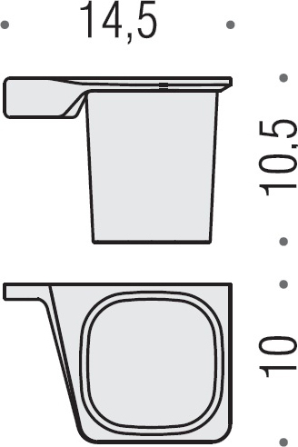 Colombo Design Alize Стакан подвесной, матовое стекло, латунь, цвет: chrome B2502D.CR-VAN