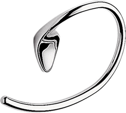 Colombo Design Khala Полотенцедержатель 22х15 см, подвесной, цвет: chrome B1831.CR