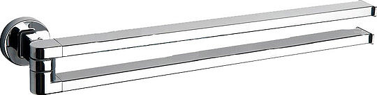 Colombo Design Nordic Полотенцедержатель двойной, 35,5см, подвесной. цвет: chrome B5212.CR