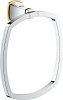 Grohe Grandera Полотенцедержатель-кольцо 17,9 см, цвет: хром/золото/желтый 40630IG0