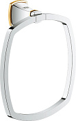Grohe Grandera Полотенцедержатель-кольцо 17,9 см, цвет: хром/золото/желтый 40630IG0