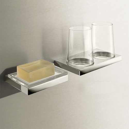 Keuco Edition 11 Стакан двойной, цвет: хром 11151 019000