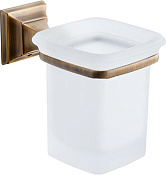 Colombo Design Portofino Стакан подвесной, матовое стекло, латунь, цвет: antique bronze B3202.bron