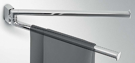 Colombo Design Lulu Полотенцедержатель двойной, 35см, подвесной. цвет: chrome B6212.CR