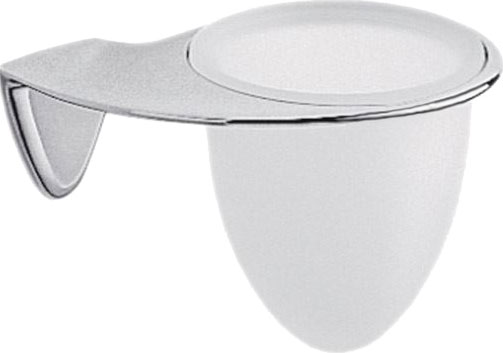 Colombo Design Khala Стакан подвесной, матовое стекло, латунь, цвет: chrome B1802.CR-VAN