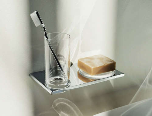 Keuco Edition 400 Стакан с мыльницей подвесной, цвет: хром 11556 019000