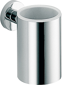 Colombo Design Plus Стакан подвесной, матовое стекло, латунь, цвет: chrome W4902.CR