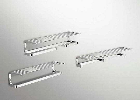 Colombo Design Time Полка 44,5 см, подвесная, цвет: chrome W4277.CR