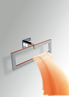 Colombo Design Forever Полотенцедержатель кольцо, 25x6x10см, подвесной, цвет: chrome B2931.CR