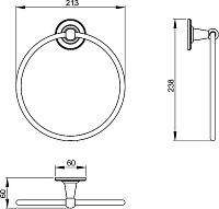 Полотенцедержатель Timo Nelson 150050/00