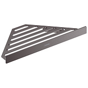Hansgrohe AddStoris Угловая корзинка подвесная 30,5x15,7 см, цвет: графит 41741340
