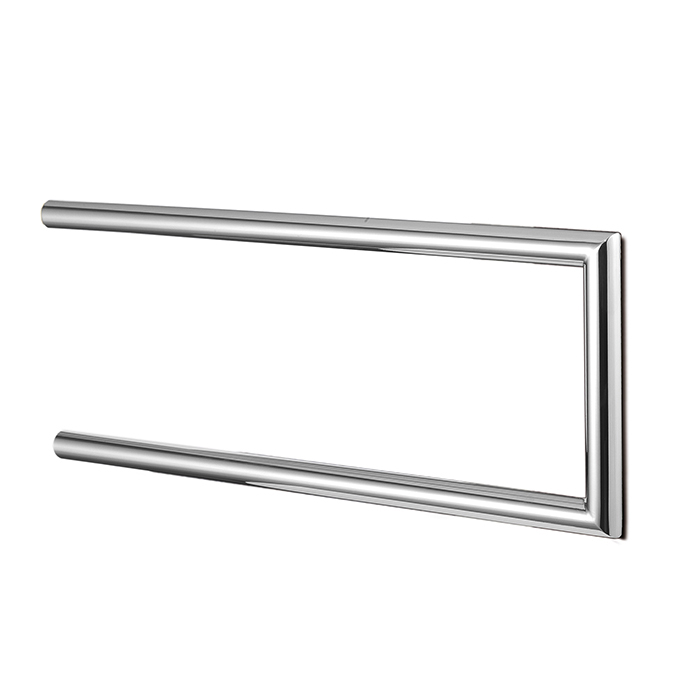 3SC Guy Полотенцедержатель двойной, неповоротный, плечо 30см, цвет хром GU29SL