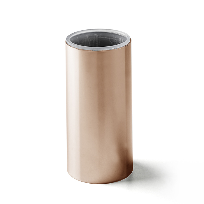 3SC Metal TonDa Стакан для зубных щеток настольный, стеклянный матовый, цвет: oro rosa lucido MET03AGDR