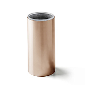 3SC Metal TonDa Стакан для зубных щеток настольный, стеклянный матовый, цвет: oro rosa lucido MET03AGDR