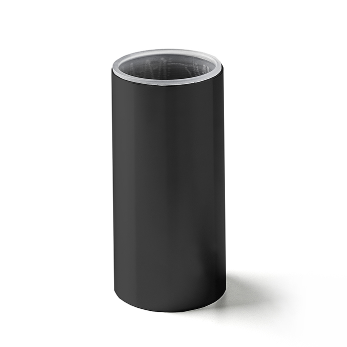 3SC Metal TonDa Стакан настольный, стеклянный, цвет черный матовый MET03ANO