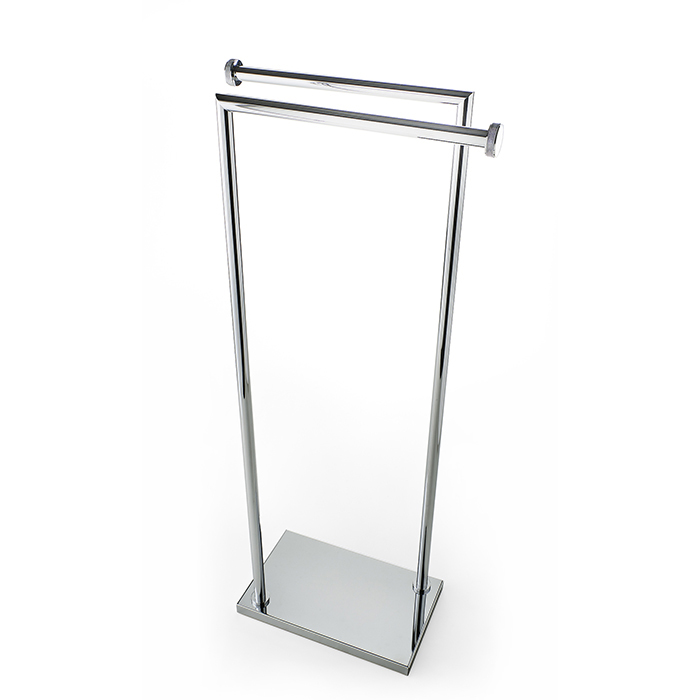 3SC Ribbon Напольная стойка с 2 полотенцедержателями 30х18хh83см, цвет хром RB50SL