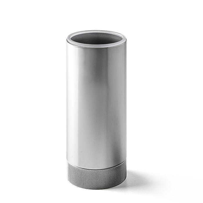 3SC Ribbon Стакан настольный, стеклянный, цвет хром RB03ASL