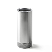 3SC Ribbon Стакан настольный, стеклянный, цвет хром RB03ASL