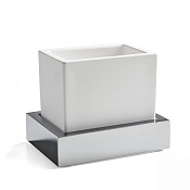 3SC SK 3.0 Стакан для зубных щеток подвесной, керамический, цвет: хром SK03SL.BO